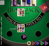 the game of blackjack