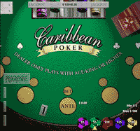 the game of caribbean stud poker